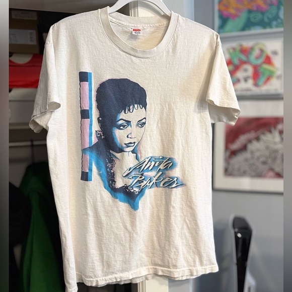 1990 Anita Baker Compositions Tour Vintage Single Stitch T-Shirt - Picture 13 of 13